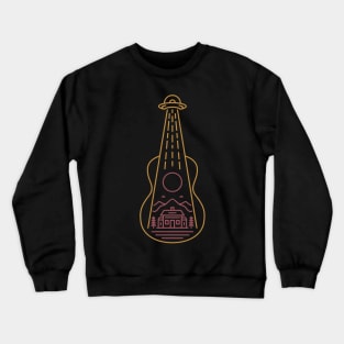 Alien Guitar Crewneck Sweatshirt